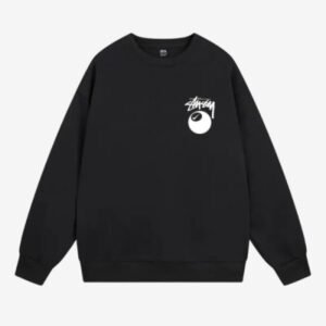 Nike X Stussy 8 Ball Black Crew