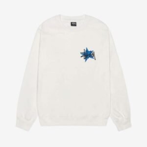 Stüssy Star White Crew