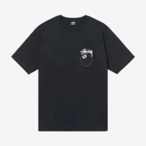 Stussy 8 Ball T Shirt Schwarzes