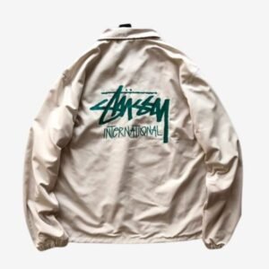 Stussy Glatte Coach International Logojacke
