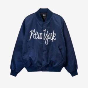 Stussy Ny Chapter Satin Collegejacke