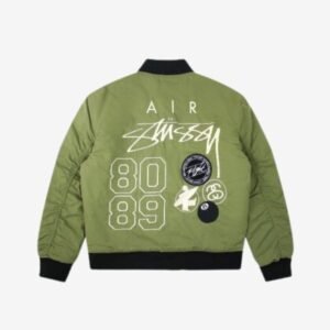 Stussy X Nike Unisex Jacke Grün